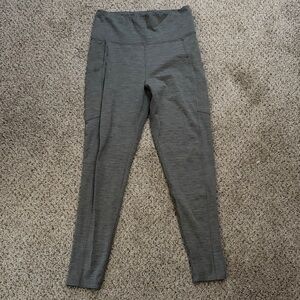 American Eagle Outfitters Heather Grey Pocket Leggings